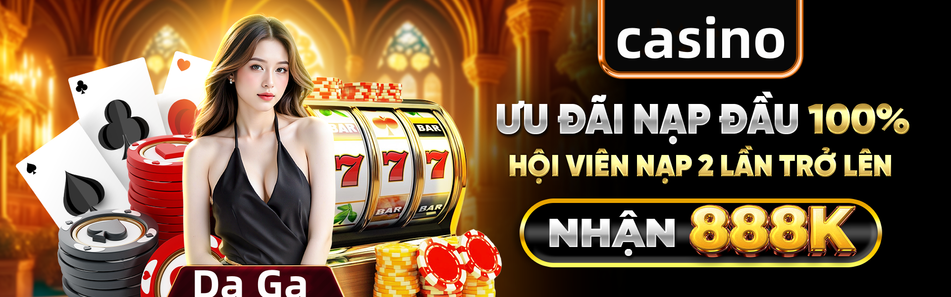 Hình ảnh quảng cáo của vm77 hiển thị nền tảng và các lợi ích