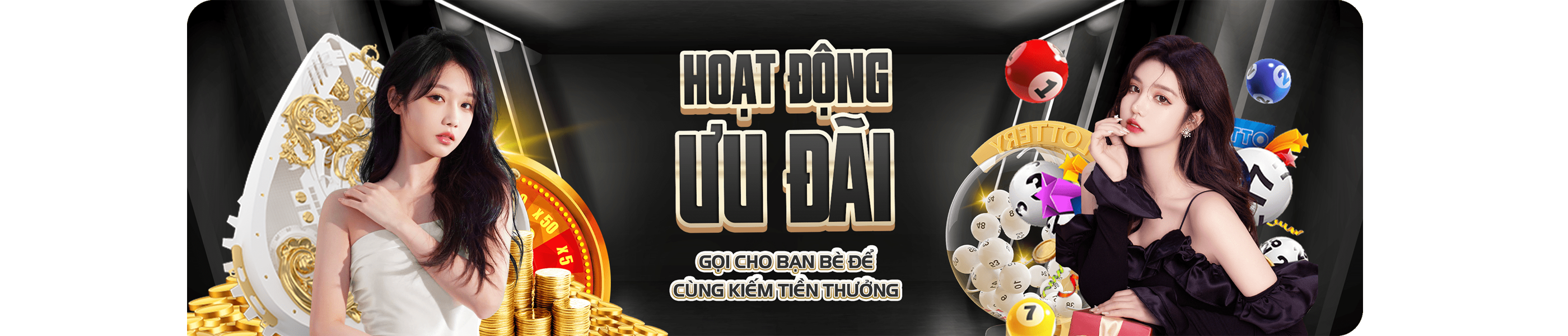 Hình ảnh quảng cáo của vm77 hiển thị nền tảng và các lợi ích
